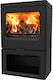 Charnwood Skye 7 Metallic Wood Stove 7.3kW Black