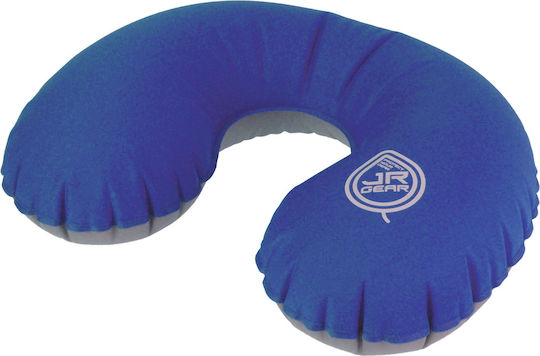 JR Gear Inflatable Travel Pillow Travel Set Pillow 34x30cm Blue