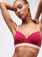 Women's Bra with Light Padding Fuchsia