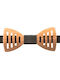 Wooden Bow Tie Mom & Dad 41011097 - Brown