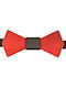 Wooden Bow Tie Mom & Dad 41011206 - Red