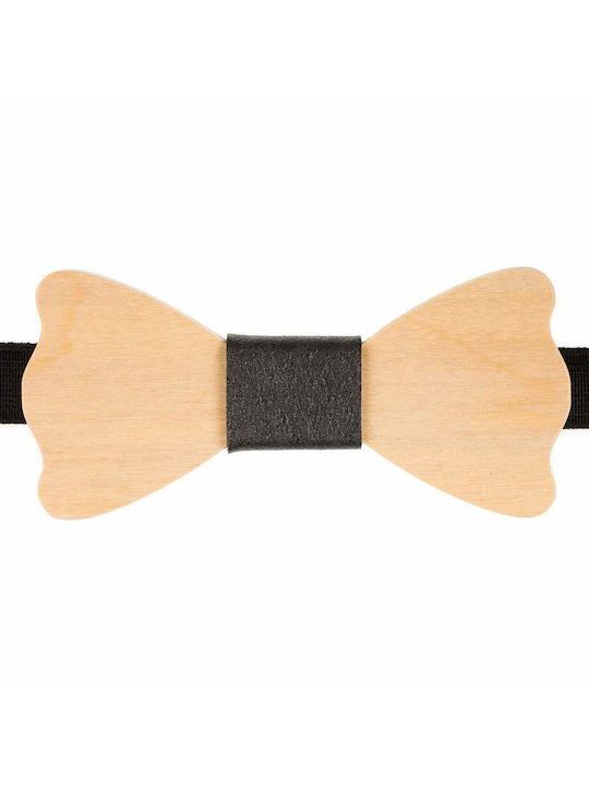 Wooden Bow Tie Mom & Dad 41011260 - Natural