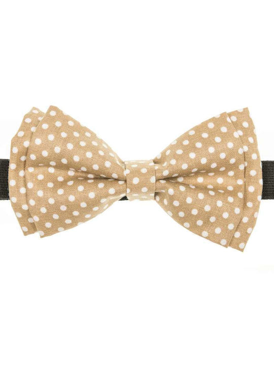 Fabric Bow Tie Mom & Dad 42011025 - Beige