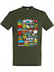 T-shirt Unisex " Friends Quotes " Army