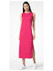 4F Summer Mini Dress Fuchsia