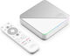 Homatics TV-Box Box R 4K Plus 4K UHD mit WiFi 4GB RAM mit Betriebssystem Android