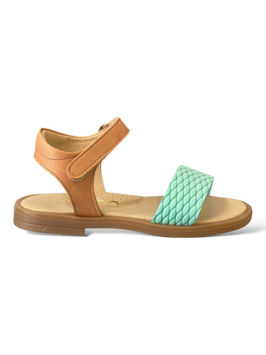 Ricco sandal A30191P2 tan-green - Green