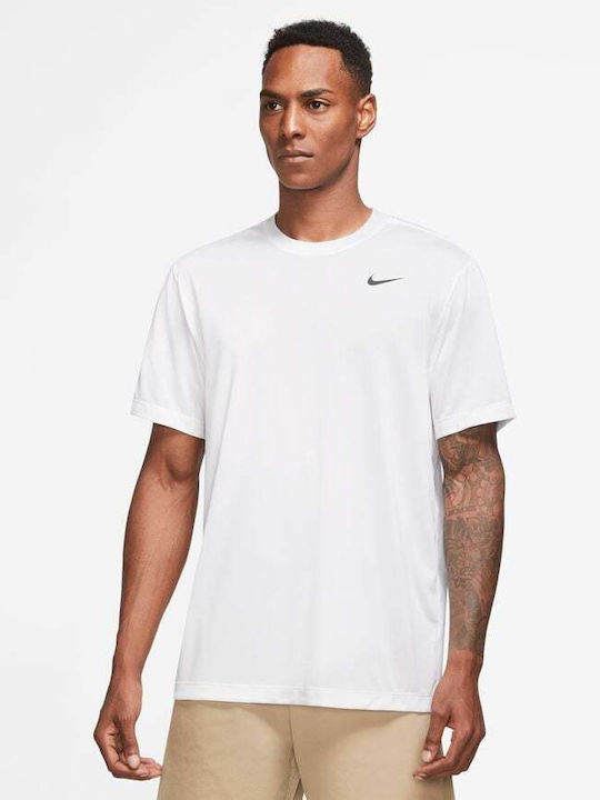Nike Dri-FIT Legend Dri-Fit Αθλητικό T-shirt Λευκό