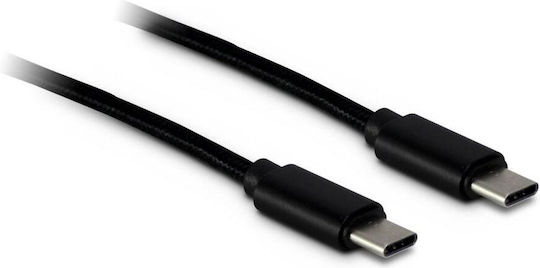 Inter-Tech USB 2.0 Cable USB-C Male - USB-C Black 1m