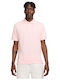 Polo Herrenbluse Kurzarm Rosa
