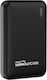 RealPower PB-5000 SE Power Bank 5000mAh cu 2 Porturi USB-A și Port USB-C Negru