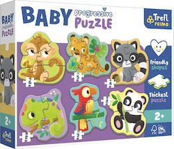 Kinderpuzzle Exotic Animals für 2++ Jahre 22pcs Trefl