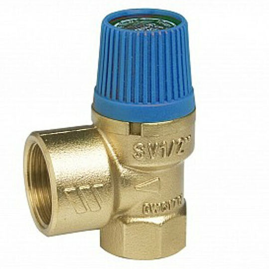 Watts Two-Way Brass Pressure Relief Valve ¾" for boiler