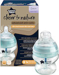 Tommee Tippee Plastikflasche Advanced Gegen Koliken mit Silikonsauger für 0+, 0+ m, Monate Transparent-Blue 150ml 1Stück