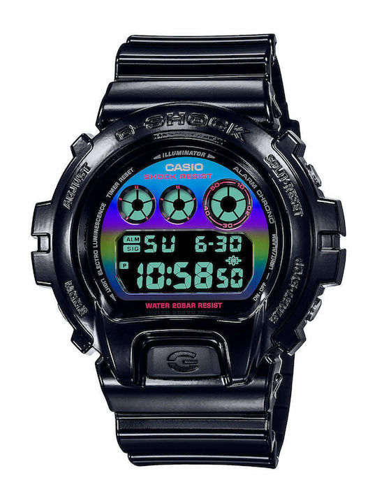 Casio G-shock Ανδρικό Ρολόι 54mm Μπαταρίας με Μαύρο Μεταλλικό Μπρασελέ