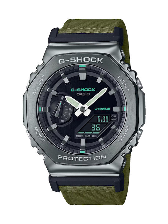 Casio G-shock Ρολόι Μπαταρίας με Υφασμάτινο Λουράκι Casio G-shock Ρολόι Μπαταρίας με Υφασμάτινο Λουράκι