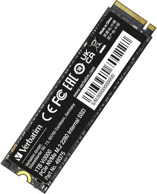 Verbatim Vi3000 SSD 1TB M.2 NVMe PCI Express 3.0