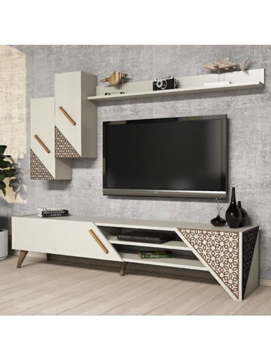 Животно помещение ТВ единица Beril Cream Д180xШ37xВ40бр
