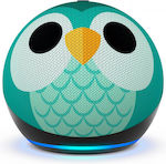 Amazon 5Gen Kids Owl Smart Hub Συμβατό με Alexa Μπλε