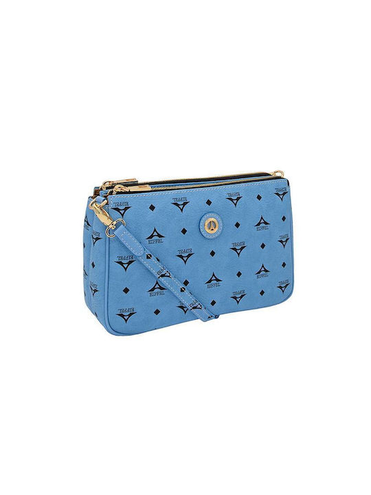 La tour Eiffel Damen Tasche Crossbody Hellblau