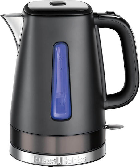 Russell Hobbs Luna Βραστήρας 1.7lt 2400W Matte Black