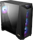 MSI Meg Prospect 700R Jocuri Middle Tower Cutie de calculator cu iluminare RGB Negru