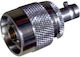 JKG JKG JT1226 Konverter N-Stecker männlich zu BNC weiblich Silber 5Stück
