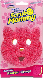 Scrub Daddy Cat Burete de bucătărie Plăci Roz