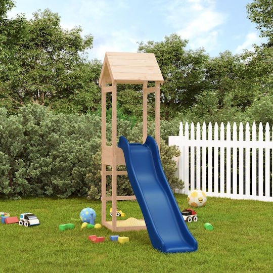 vidaXL Holzturm 232x64x194cm. für 3+ Jahre alt Jahre Braun