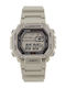 Casio Collection Digital Men's Watch 47mm Chronograph Battery with Gray Rubber Strap