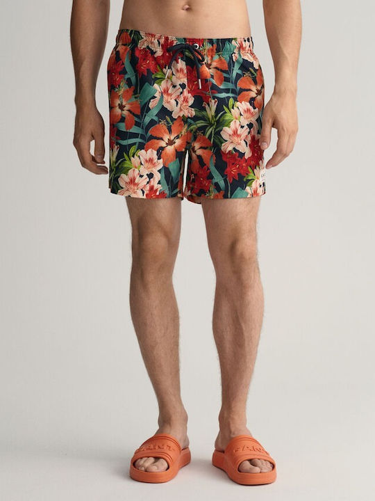 Ανδρικό Μαγιό Σορτς Navy Μπλε Floral