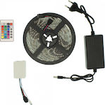 RZ-0014 Waterproof LED Strip Power Supply 12V RGB Length 5m with Remote Control SMD5050