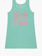 Minerva Kids' Nightgown Summer Turquoise Vacay Moode