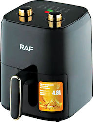 Raf R-5237B Air Fryer 4.8lt Μαύρο