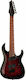 Harley Benton Multiscale 7 Tpb Red Electric Guitar 7 Strings ST Style with HH Pickups Arrangement Trans Red Burl High Gloss