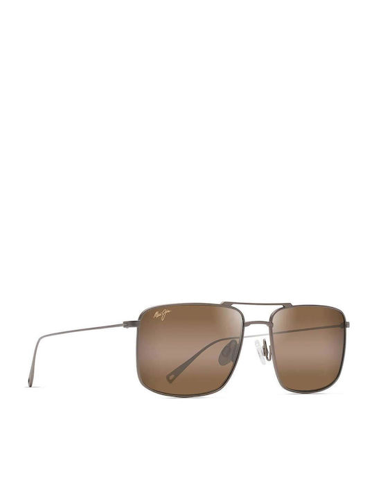 Maui Jim Aeko Мъжки Слънчеви Очила с Кафяв Мета...