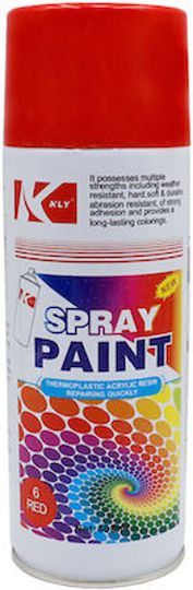 KLY Spray Farbe Acryl mit Glänzend Effekt Black 200ml