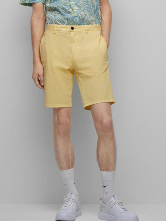Hugo David222sd Ανδρική Βερμούδα Chino Yellow