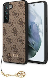 Guess Umschlag Rückseite Braun (Galaxy S23) GUHCS23SGF4GBR