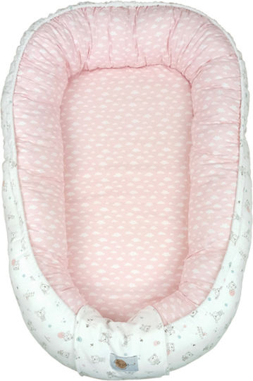 Baby Star Baby Nestkissen Cloud Rosa 70x110cm