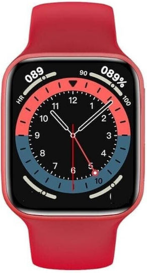 HW22 Pro 44mm Smartwatch (Red)