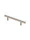 Import Hellas 4797 Handle Furniture made of Metallic Nickel Matte 220mm (Center Distance 160mm) 4797 1pcs