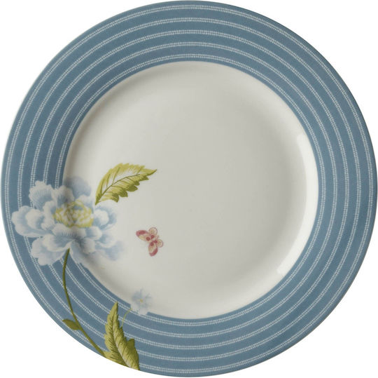 Laura Ashley Seaspray Candy Placă Deșert Din Porțelan Albastră Cu Diametru 20cm