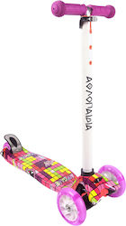 Athlopaidia Kids Scooter 3-Wheel with LED Light...