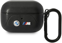 Husă BMW Curved Line din Piele Artificială pentru Apple AirPods Pro