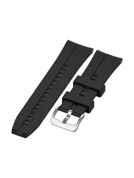Quickfit Λουράκι Σιλικόνης Μαύρο (Huawei Watch GT 2e)