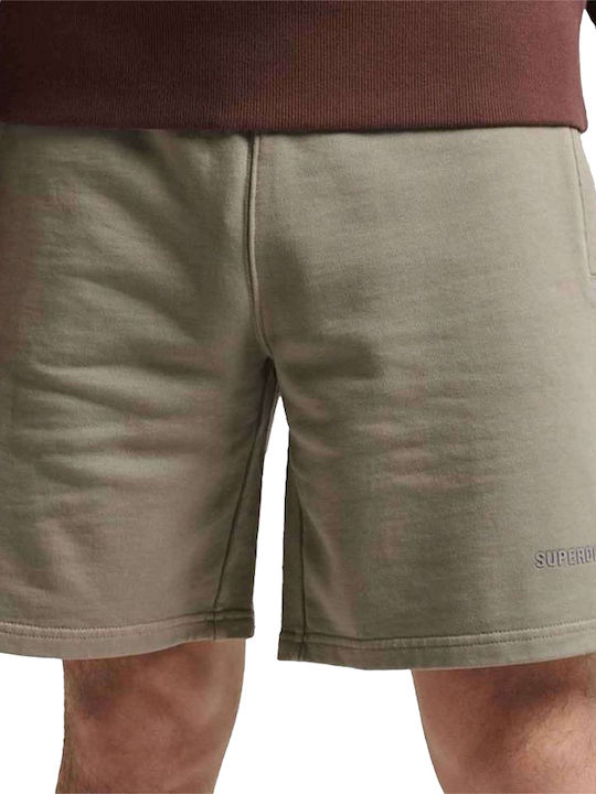 Superdry Men's Sports Monochrome Shorts Beige