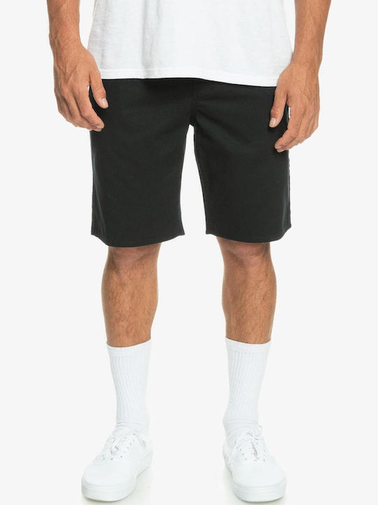 Quiksilver Everyday Ανδρική Βερμούδα Chino Μαύρη