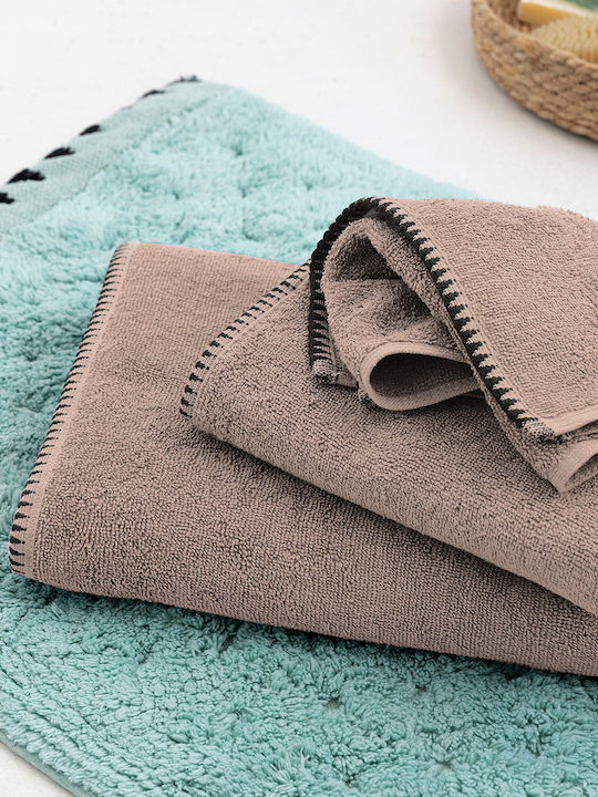 Palamaiki Hand Towel Brooklyn 30x50cm. Taupe We...