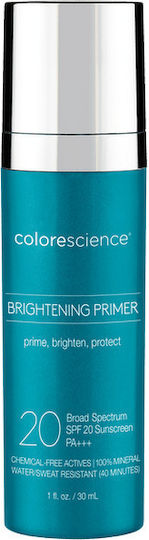 Colorescience Brightening Primer Προσώπου σε Κρεμώδη Μορφή με 20SPF 30ml